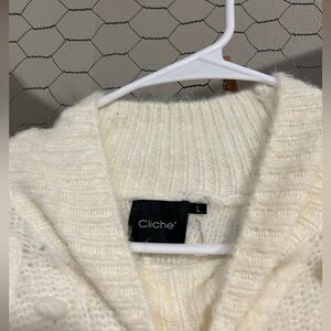 Ivory contem sweater